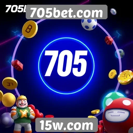Variedade de jogos disponíveis no 705bet